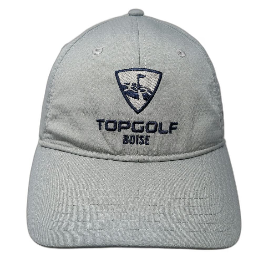Under Armour Topgolf Boise Gray Baseball Cap One Size Performance Strapback Hat